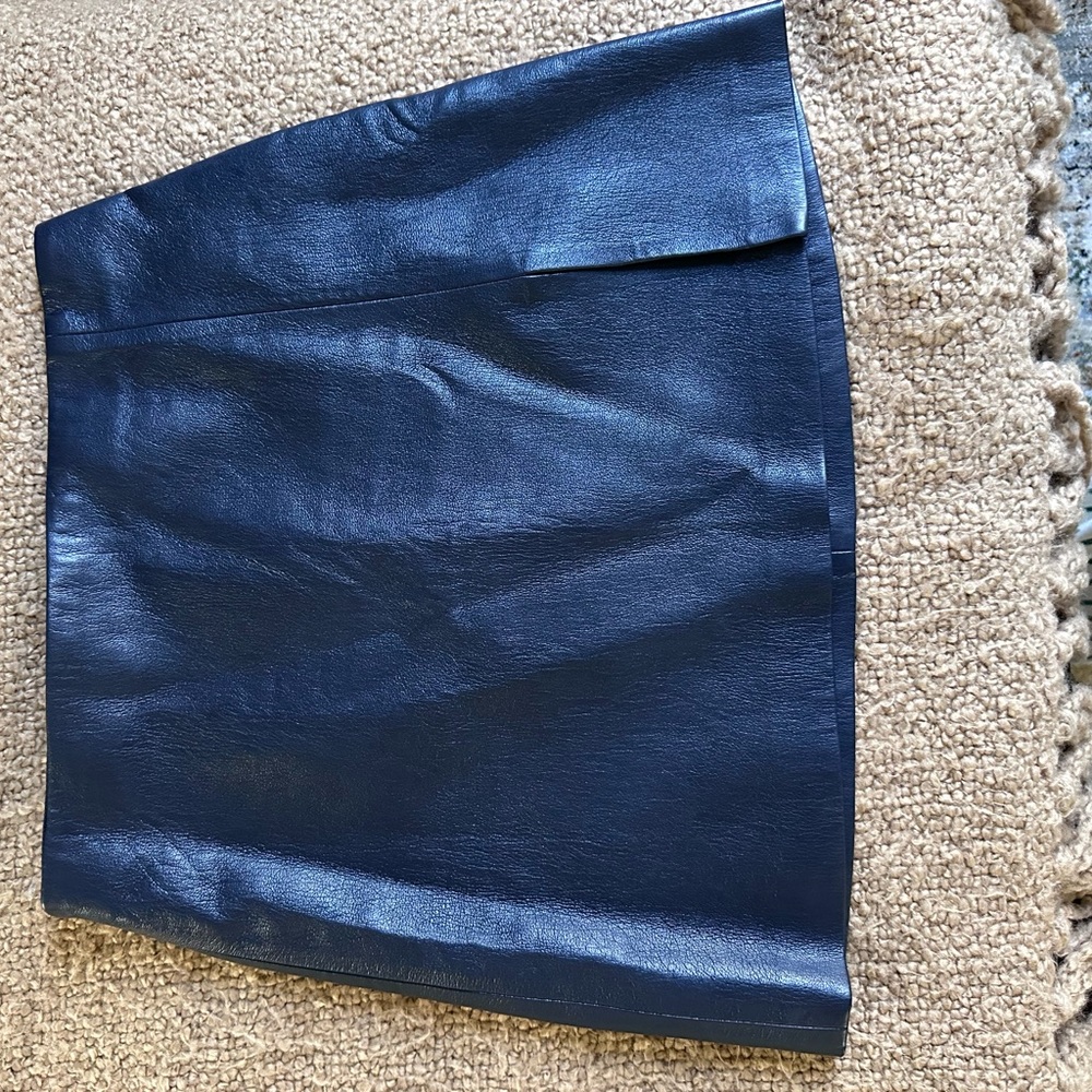 ARITZIA Sunday Best Navy Pencil Skirt